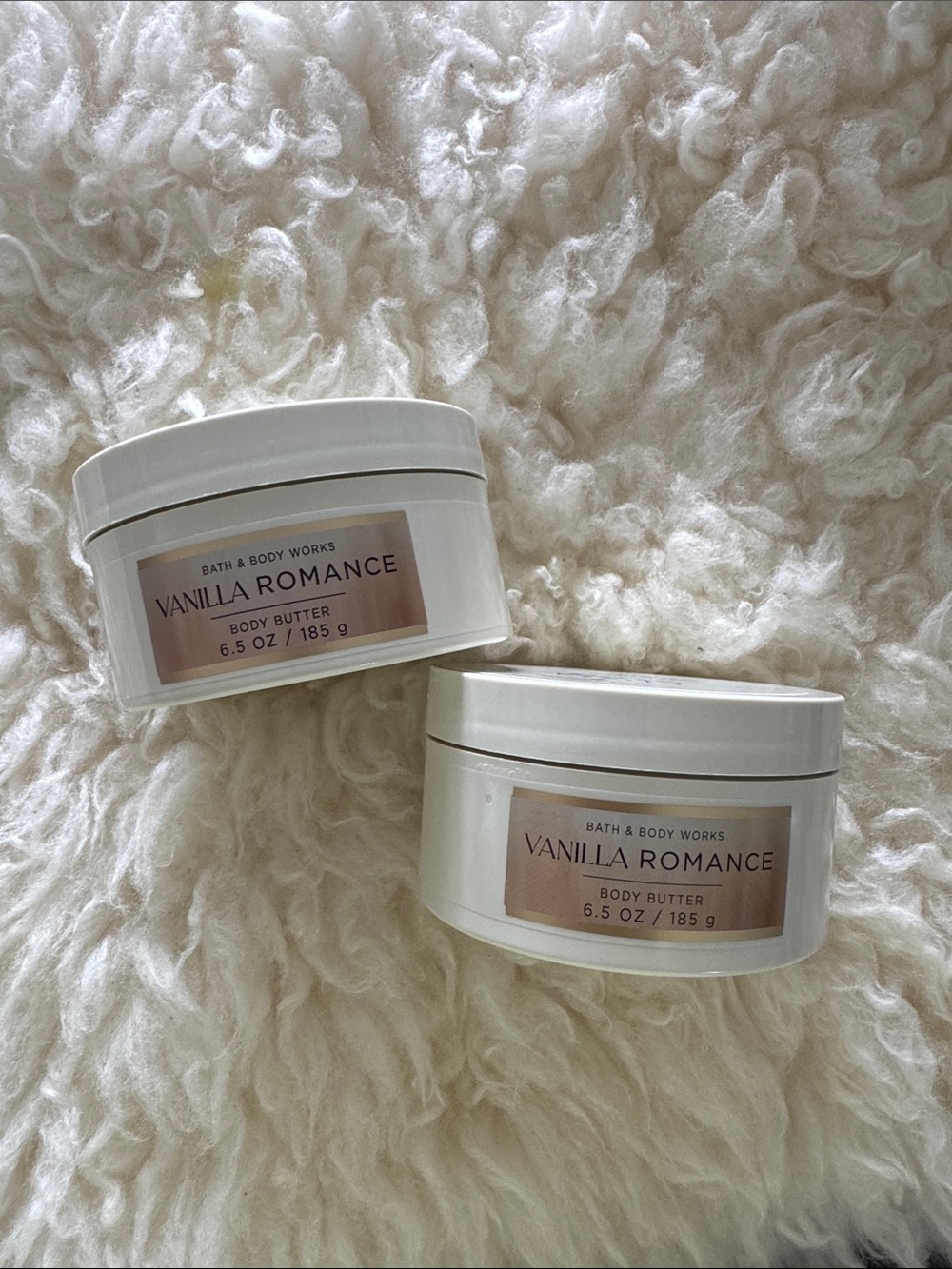 New BBW Vanilla Romance Whipped Moisturizing Body Butters